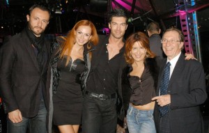 Alex Floris, Silvia Stella, Simone Ruggeri, Francesca Vitale e Giancarlo Caremoli